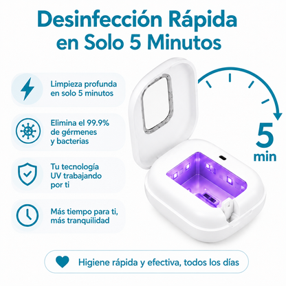 Esterilizador UVC de Cepillo de Dientes